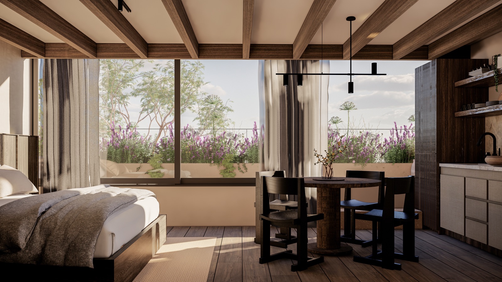 Casa Colima — render arquitectónico
