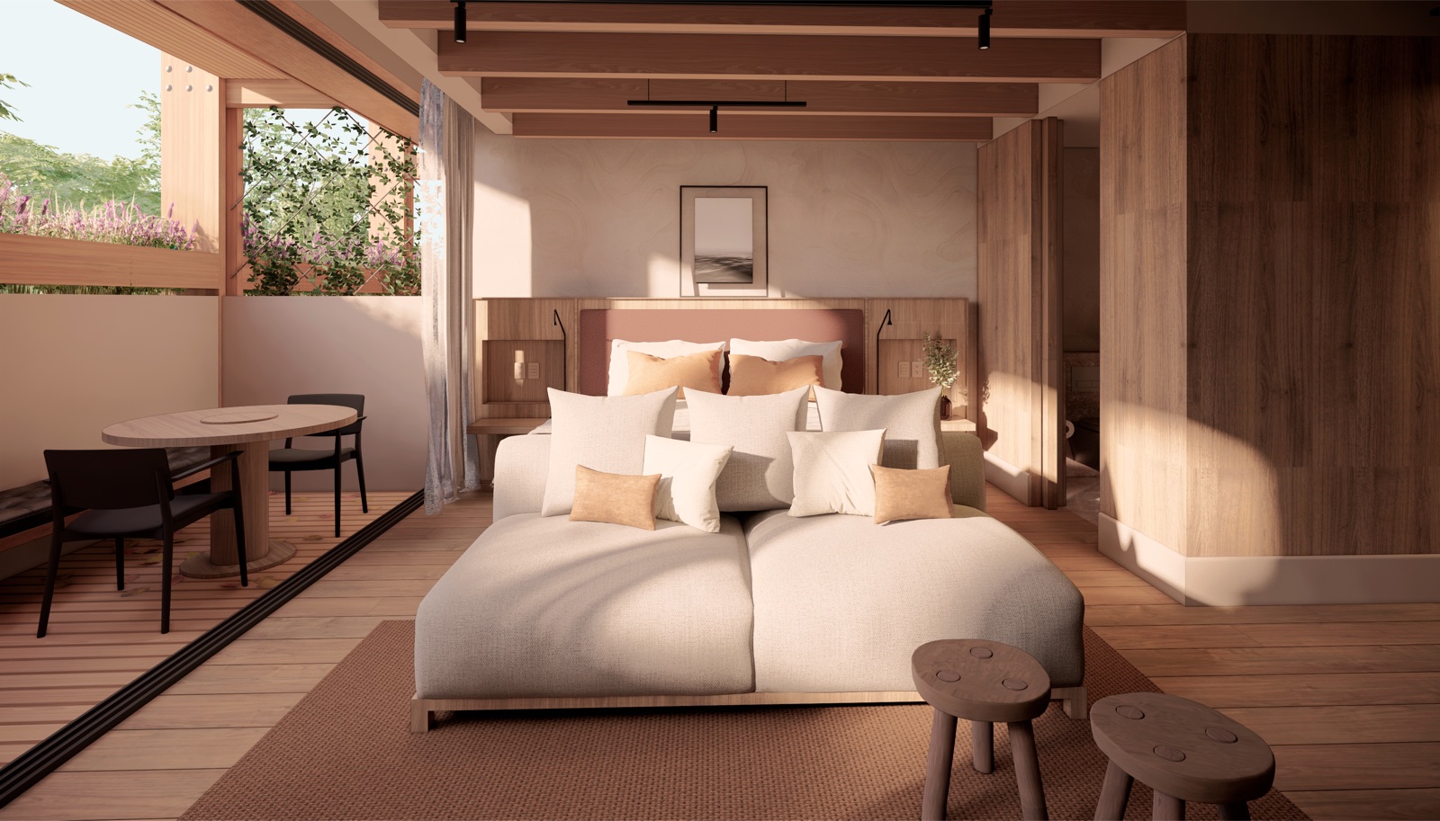 Casa Colima — recámara render